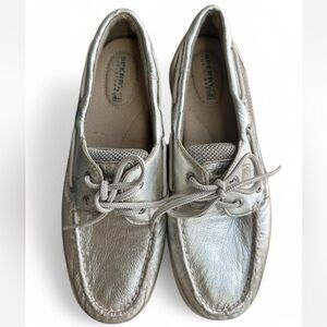 Sperry Women's Gold Boat Shoes